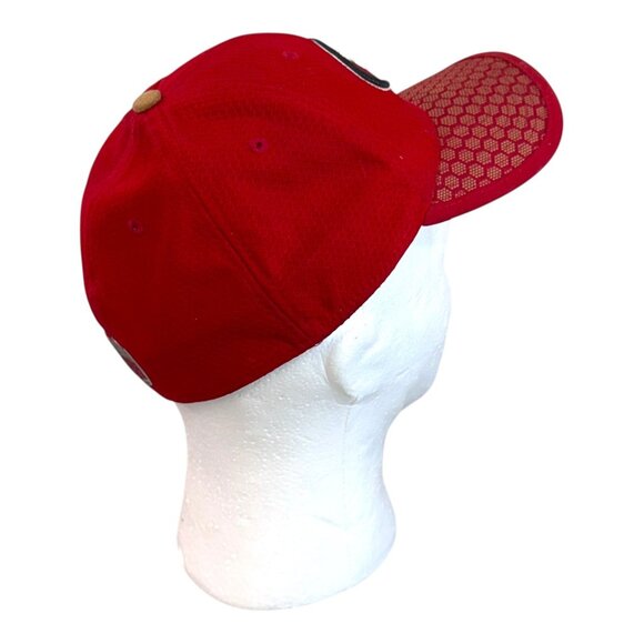 San Francisco 49ers Red NFL New Era Hat Small Medium Fitted NFL Hat Cap SF CA - Picture 10 of 11